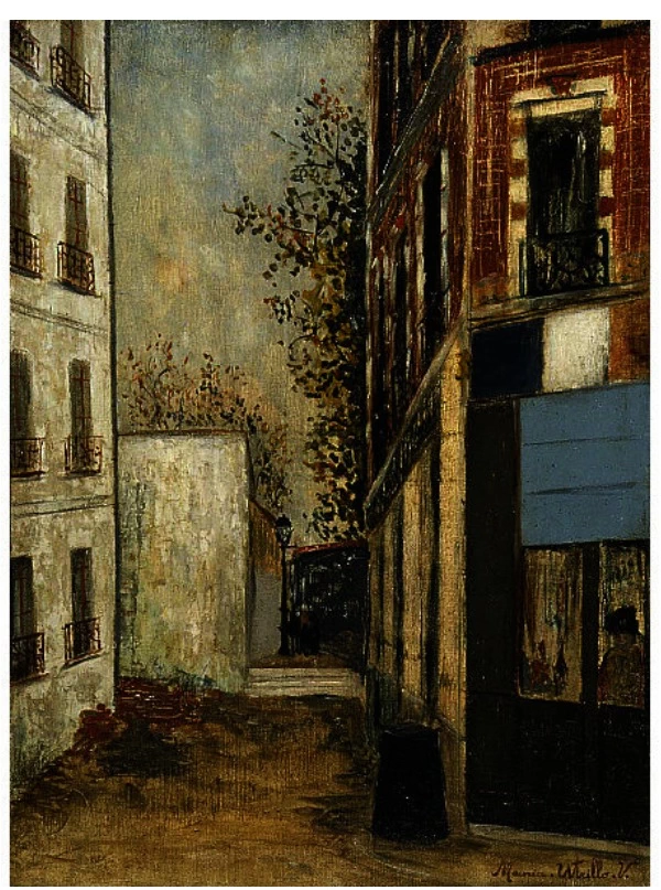Cabaret de la belle Gabrielle à Montmartre, datato Gennaio 1922